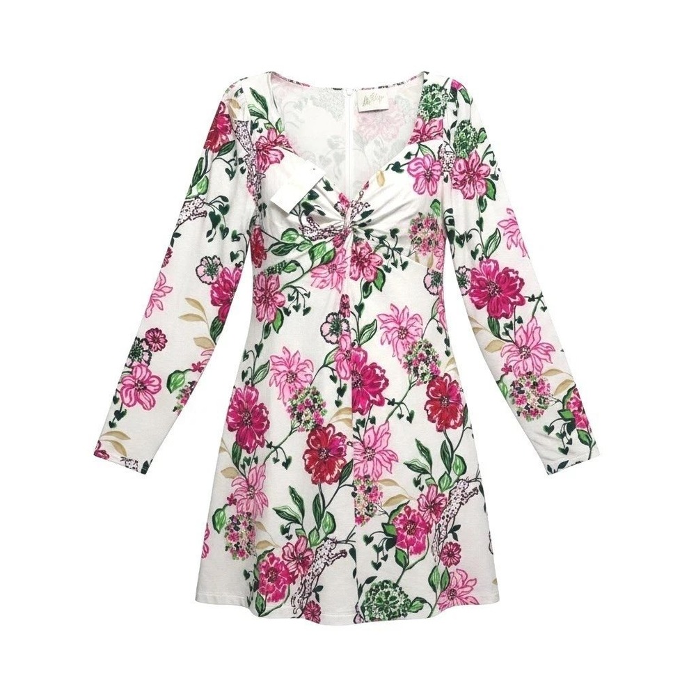 Lilly Pulitzer Womens Preppy Anne Skirted Floral Romper Size XXS Coquette Boho